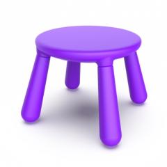 Стол детский пластиковый Boony (68x68x54см) (цвет Deep violet )